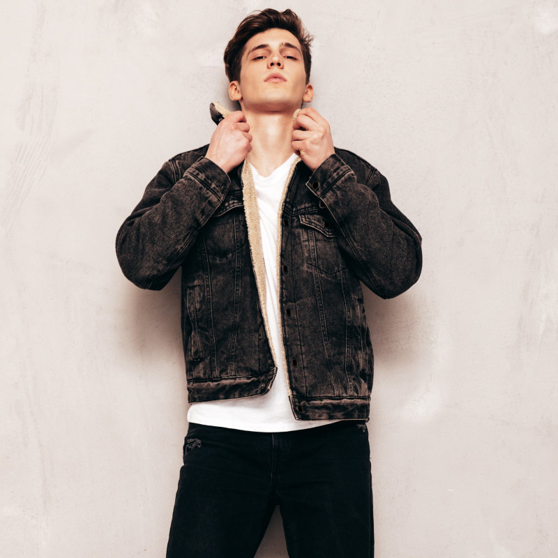 Fur Denim Jacket