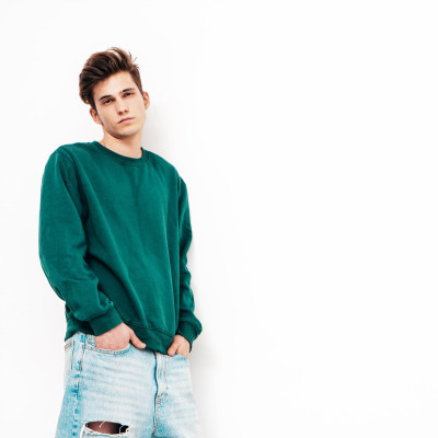 Green Sweater