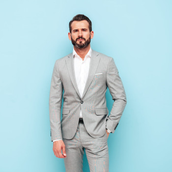 Gray Blazer